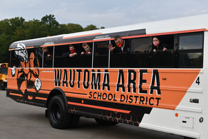 Wautoma Schools adds an extra-curricular bus to the fleet