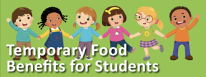 Temporary food benefits for children who usually get free or reduced price school meal