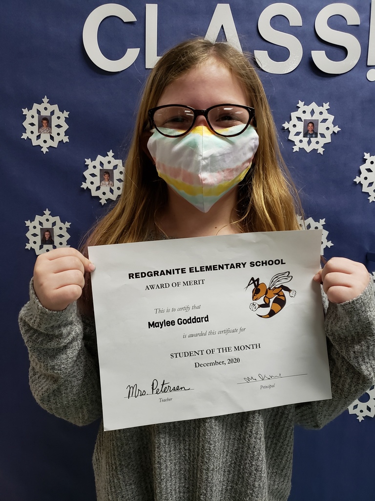 RG Dec Student of the Month