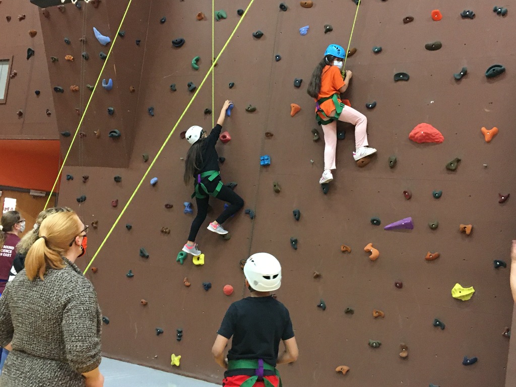 Rock climbing promotes both physical and mental health! nd self-confidence!