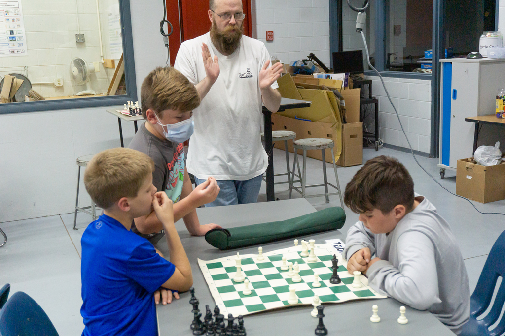 Chess club started up again!