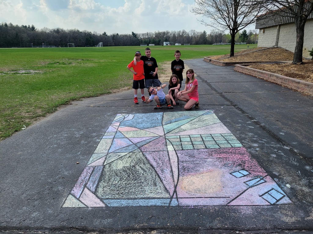 Chalk Art at Parkside A+