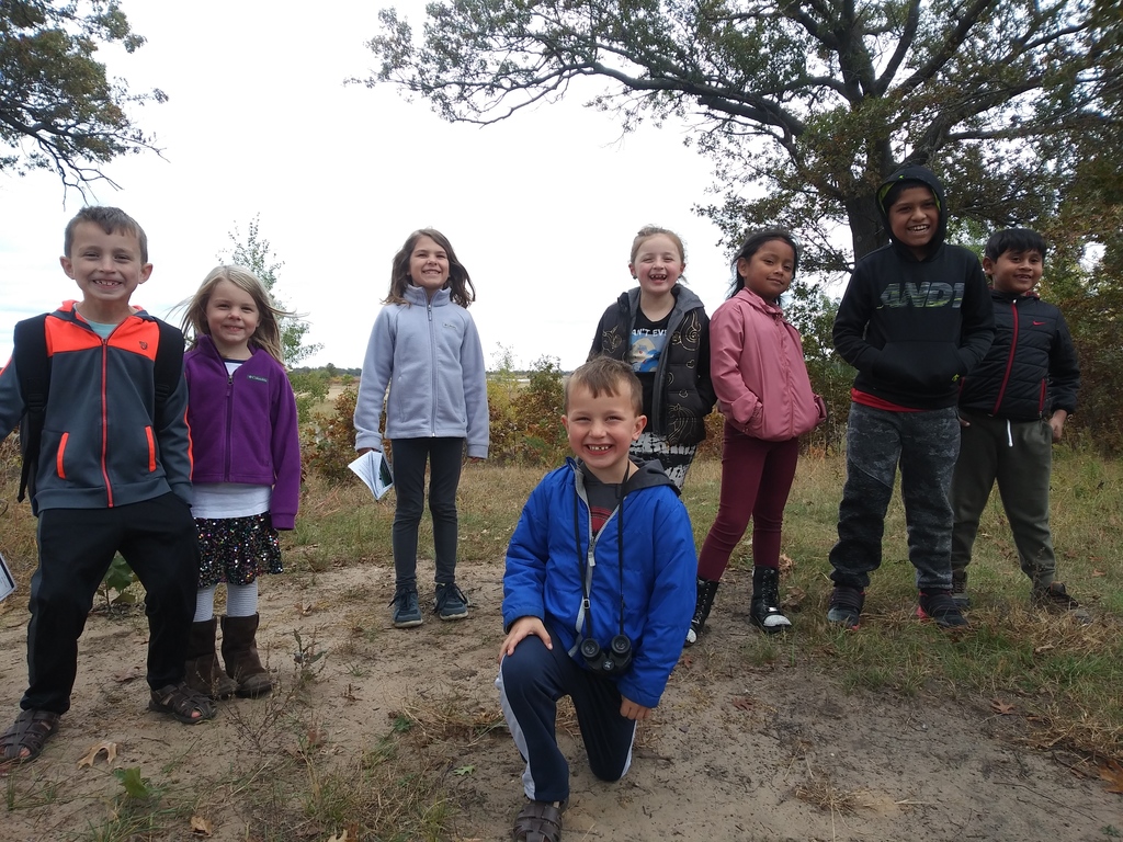 Enjoying the day outside at the Necedah Wildlife Refuge.